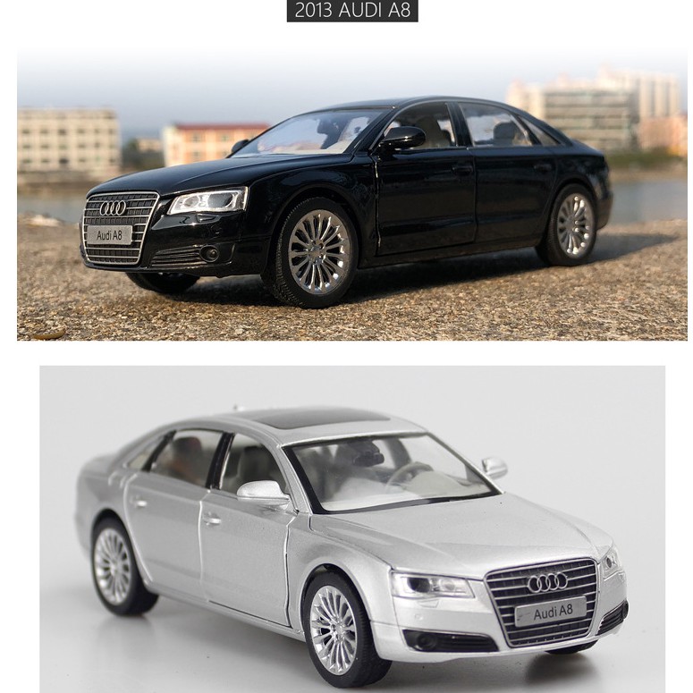 Siêu xe mô hình kim loại Audi A8 tỷ lệ 1:32