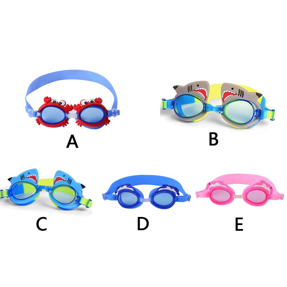 MUVAKO Kính Bơi Chống Sương Mù Hoạ Tiết Hoạt Hình Dễ Thương Xinh Xắn