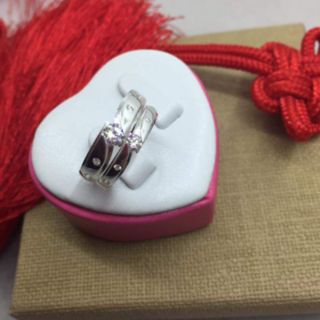 Nhẫn bạc iataly đôi
