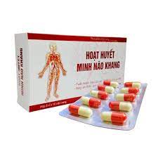 HOẠT HUYẾT MINH NÃO KHANG Hỗ Trợ Hoạt Huyết, Giảm Đau Đầu, Chóng Mặt