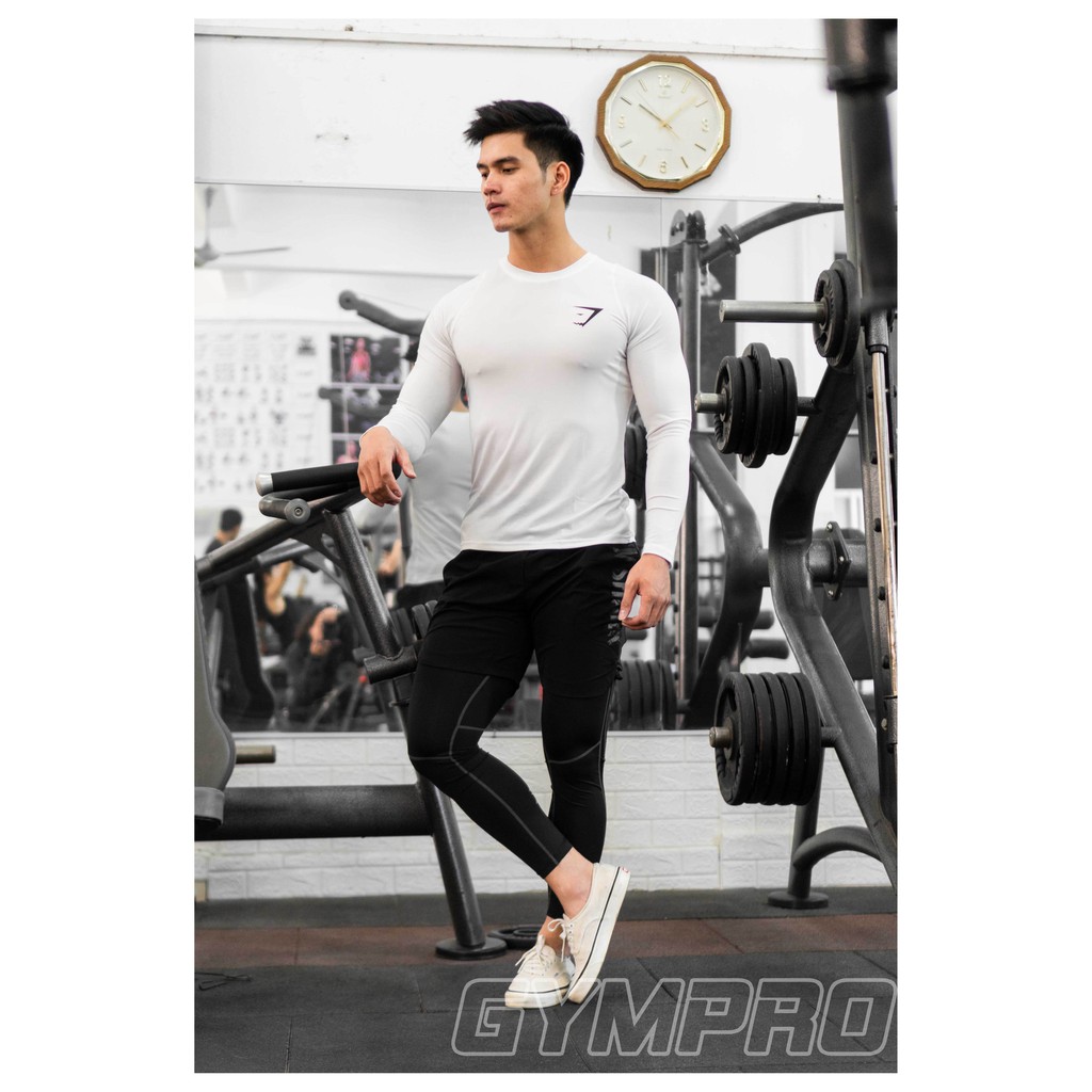 Áo giữ nhiệt nam ⚜️ FREESHIP ⚜️ Gymshark ⚜️ Chất thun lạnh cao cấp ⚜️ Hàng đẹp y hình không bai xù