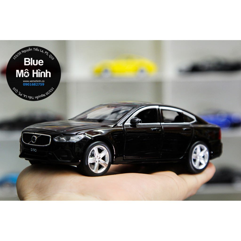 Blue mô hình | Xe mô hình Volvo S90 Sedan mở hết cửa 1:32