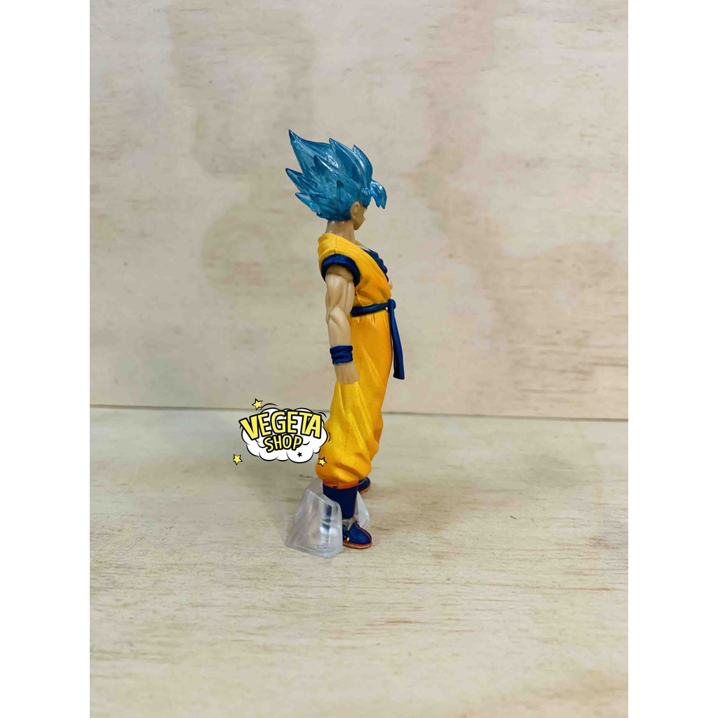 Mô hình Dragon Ball - SonGoku Goku SSJ Blue - Gashapon HG 01 Series Set - Chính hãng Bandai - Cao 9cm