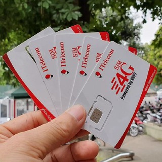 Sim Itelecom (sử dụng sóng vinaphone ) miễn phí 90GB chỉ với 77k/1 tháng