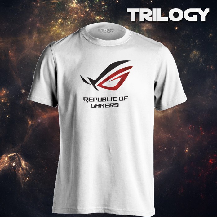 Áo Thun In Logo Trilogy 0113 - Asus Rog Độc Đáo