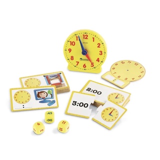Bộ học xem giờ Time Activity Set Learning Resources LER 3220