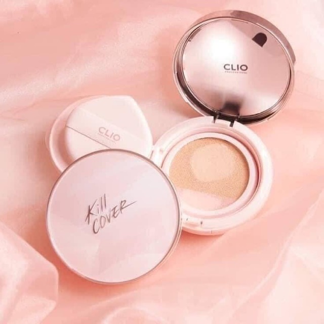 Phấn nước CLIO Kill Cover Pink Glow Cream Cushion