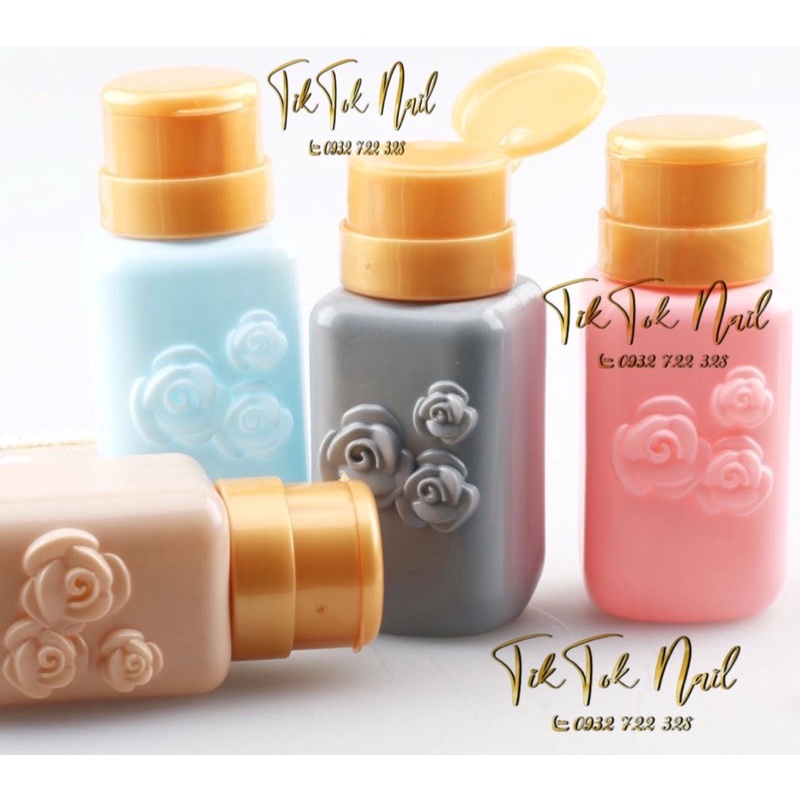 bình đựng nước lau gel aciton