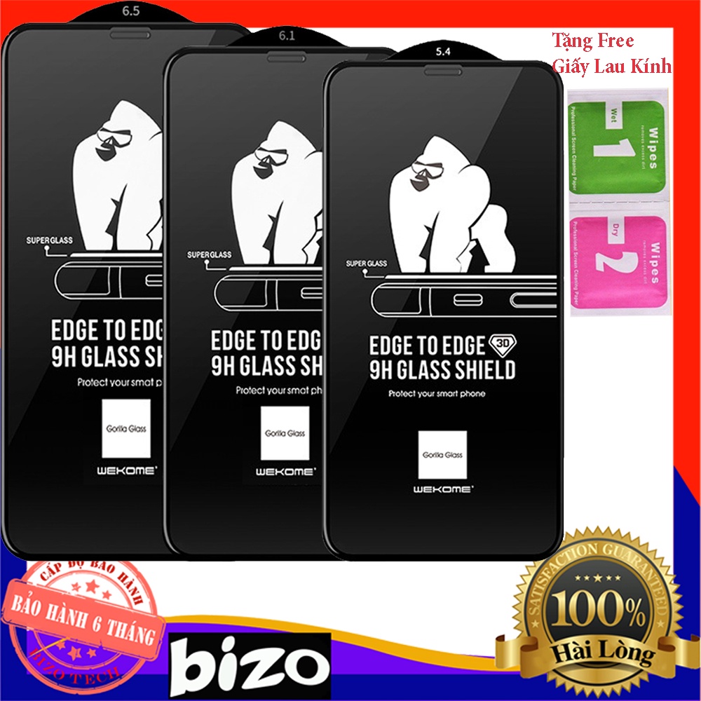 [SIÊU CƯỜNG LỰC] Cường lực iphone, kính cường lực KingKong 6D Phủ NANO Cho IP7P/X/11/11PRO/12PRMAX/1