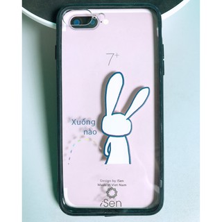 ỐP LƯNG IPHONE 7 PLUS/ 8 PLUS IN HÌNH CÁ TÍNH ISEN - MAU 101