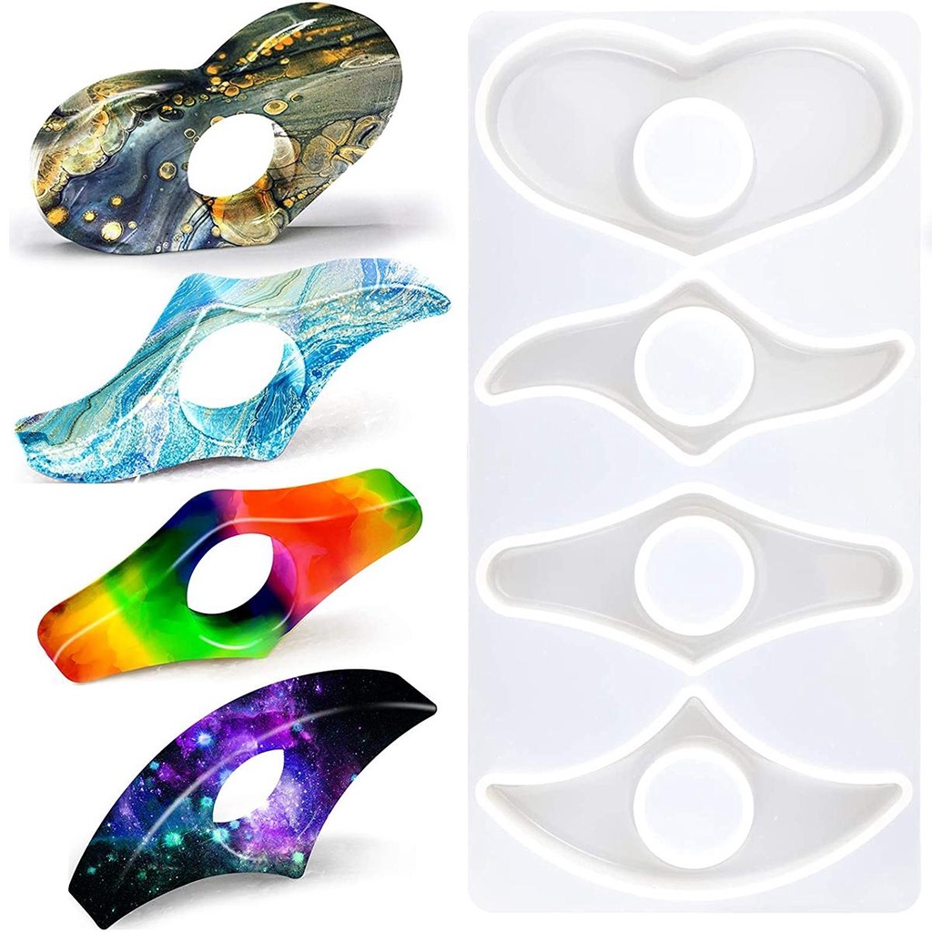 Khuôn Làm Giá Đỡ Sách Bằng Epoxy Độc Đáo DIY