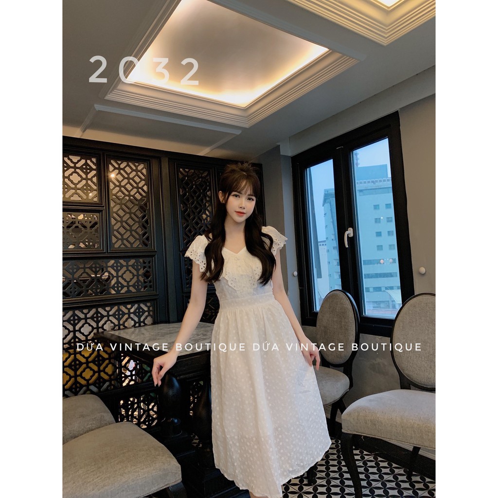 Đầm maxi trễ vai bèo, Chất liệu thô cao cấp 17066 | BigBuy360 - bigbuy360.vn