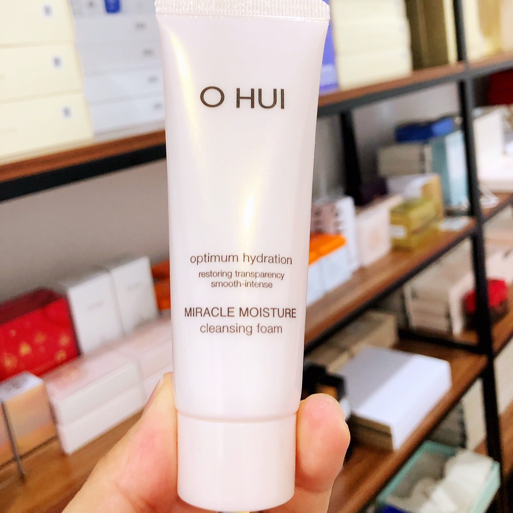 Sữa Rửa Mặt Trắng Da Ohui Hồng 40ml