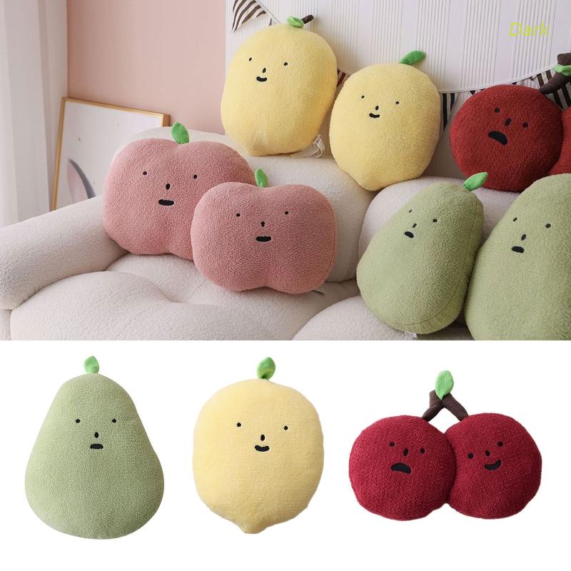 Gối Nhồi Bông Hình Trái Cây Hoạt Hình Dễ Thương