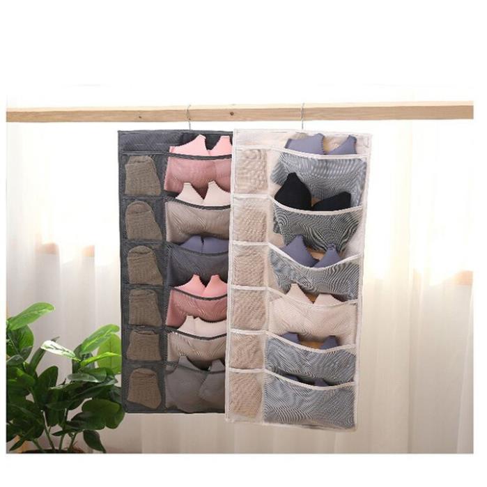 Túi Treo Đồ Lót, Vớ 2 Mặt 30 Ngăn Tiện Dụng