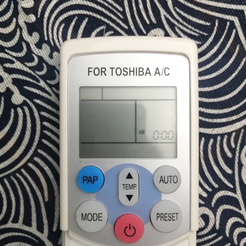 Điều khiển điều hòa Toshiba nắp trượt-remote máy lạnh Toshiba