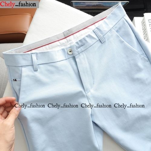 - QUẦN SHORT TÂY ÂU NAM HÀNG ĐẸP CO GIÃN NHẸ - KHÔNG NHẮN - KHÔNG XÙ - KHÔNG PHAI MÀU Chely_fashion