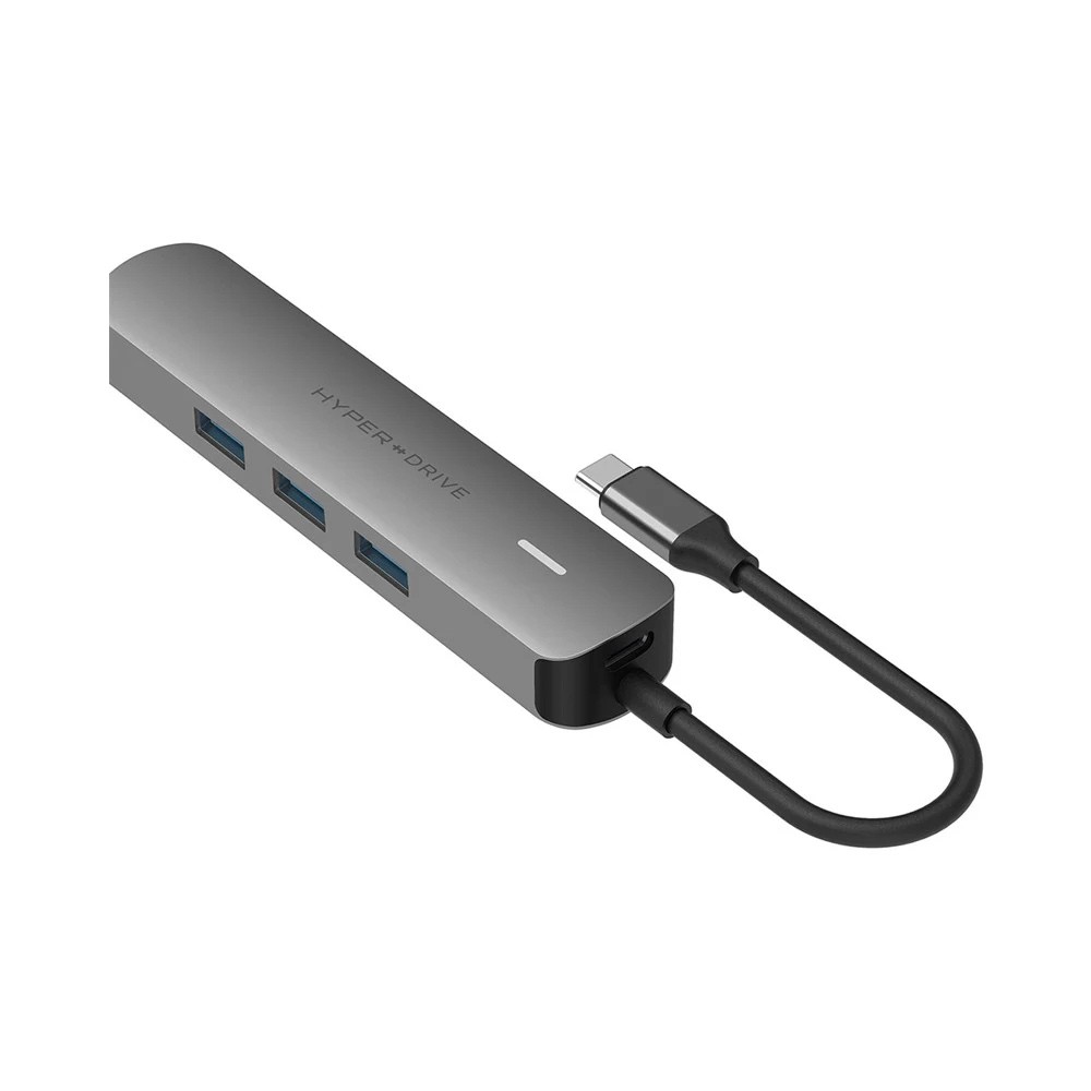 Bộ chia/ Hub HyperDrive 4K HDMI 6-in-1 USB-C Hub-HD233B - Bảo hành 12 tháng