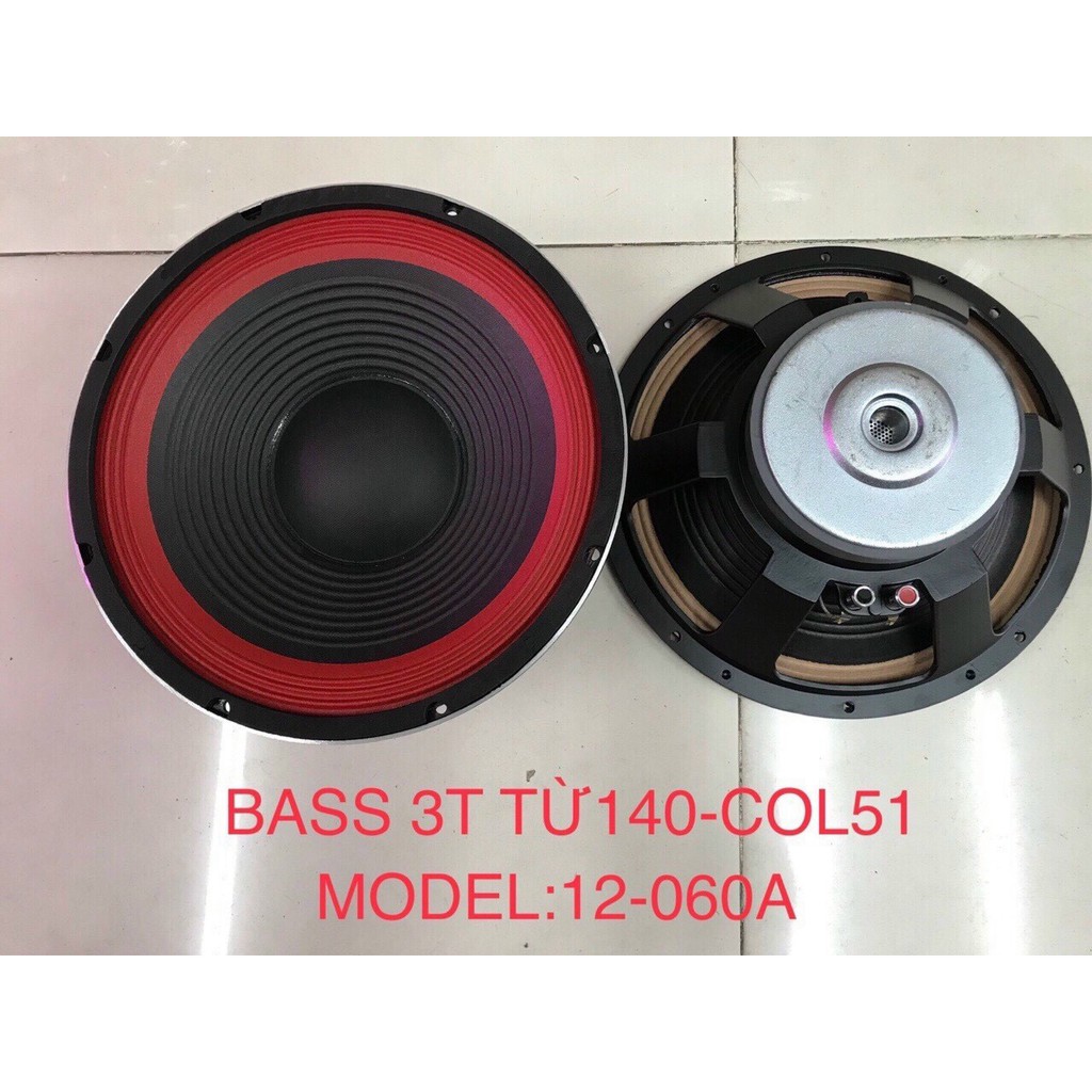 Loa bass 3 tấc coil 51 từ 140, bass 30 từ 140 coil 51 -  bass 12 inch - giá một cái
