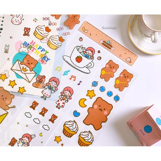 Miếng Dán Sticker Cỡ Lớn 53x9cm (Còn 7 Mẫu)