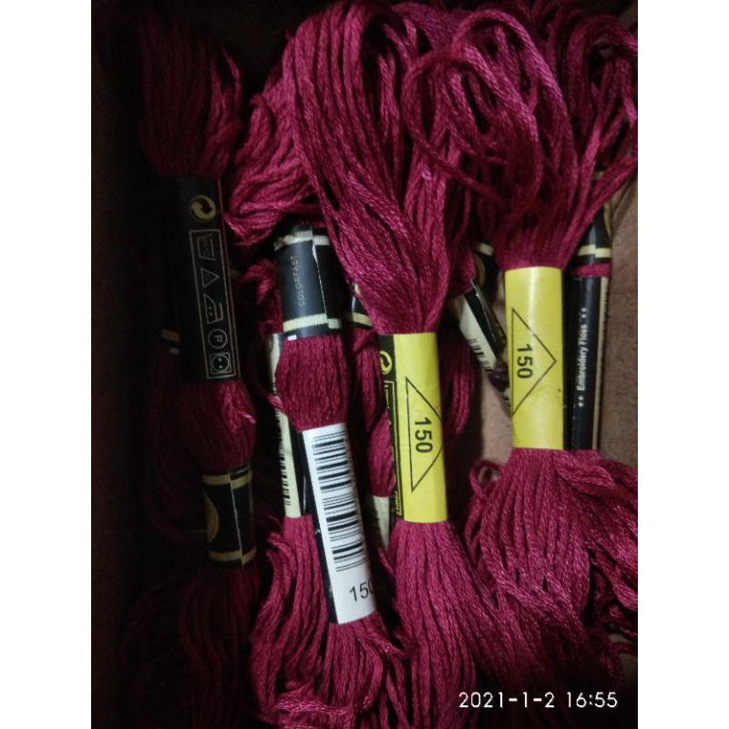 Chỉ thêu tranh chữ thập 2,5k/ tép