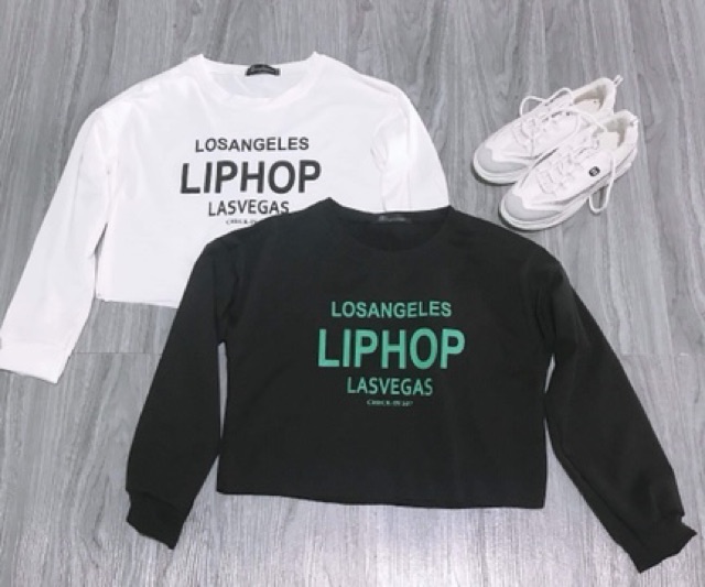 Áo croptop LIPHOP dài tay NTA0919