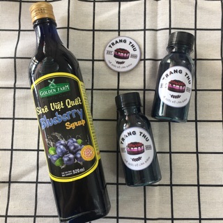 Syrup việt quất Golden Farm 100ml