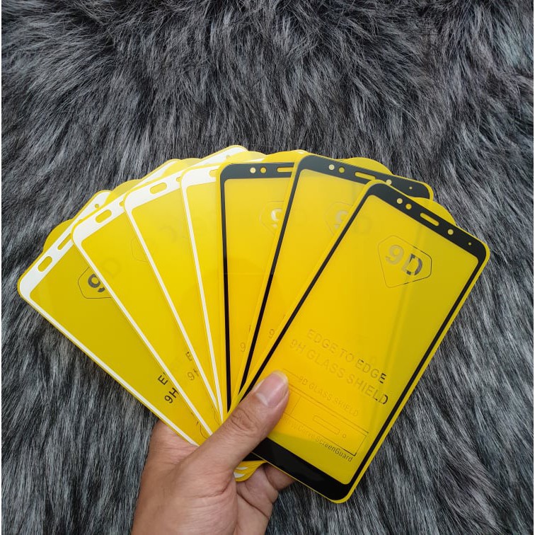 Kính Cường Lực 9D-9H Full Keo Full Màn Xiaomi Redmi 5 Plus