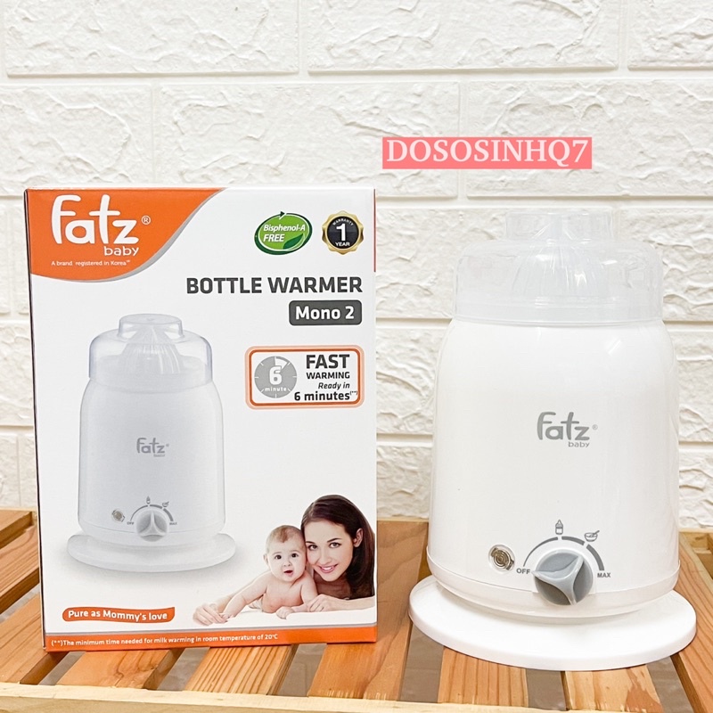 Máy hâm sữa 4 chức năng Fatzbaby Mono 2