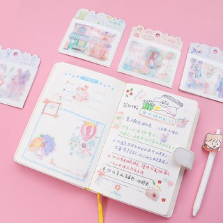 Sticker nhãn dán trang trí anime nhiều mẫu bộ 2