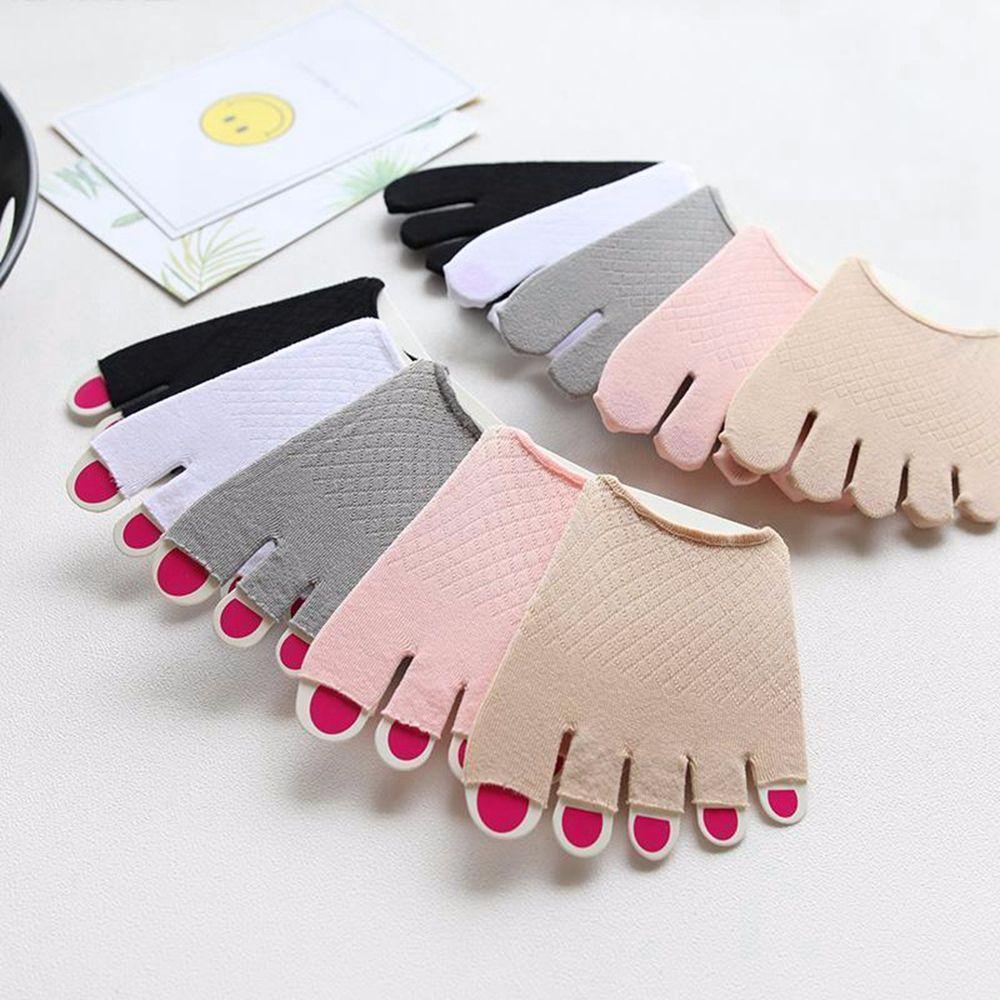 CLEOES Tất Lưới Xỏ Ngón Chống Trượt Thoáng Khí Cho Nữ