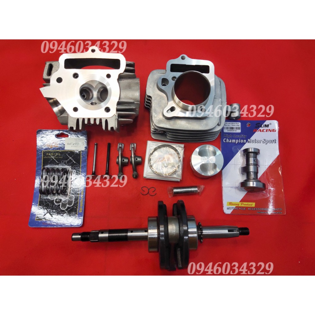 Full bộ đầu lòng wave draem 54 đi dên đen má 98