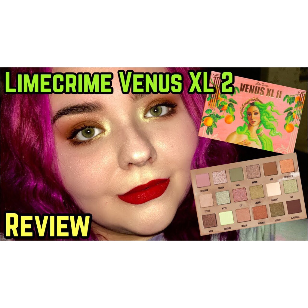 BẢNG PHẤN MẮT LIME_CRIME_VENUS_XL 2 EYESHADOW_PALETTE 26.28G NHẬP KHẨU CHÍNH HÃNG - 3154