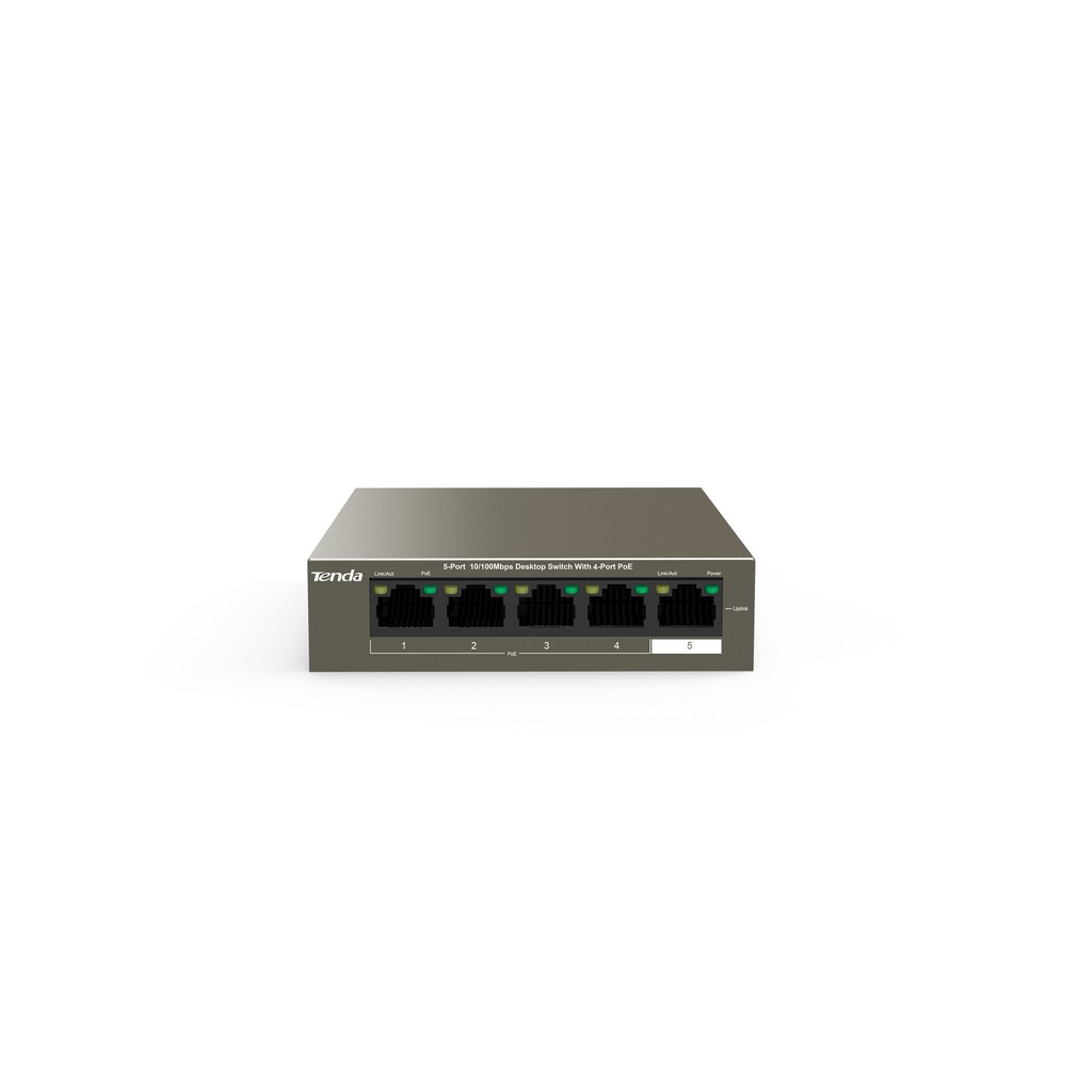 Bộ chia Tenda Switch 5 Port POE 1105P - dành cho Camera và CCTV