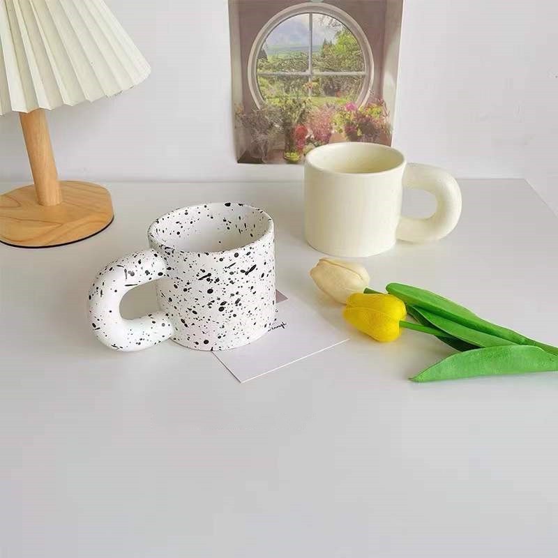 Cốc sứ hoạ tiết phong cách Hàn quốc