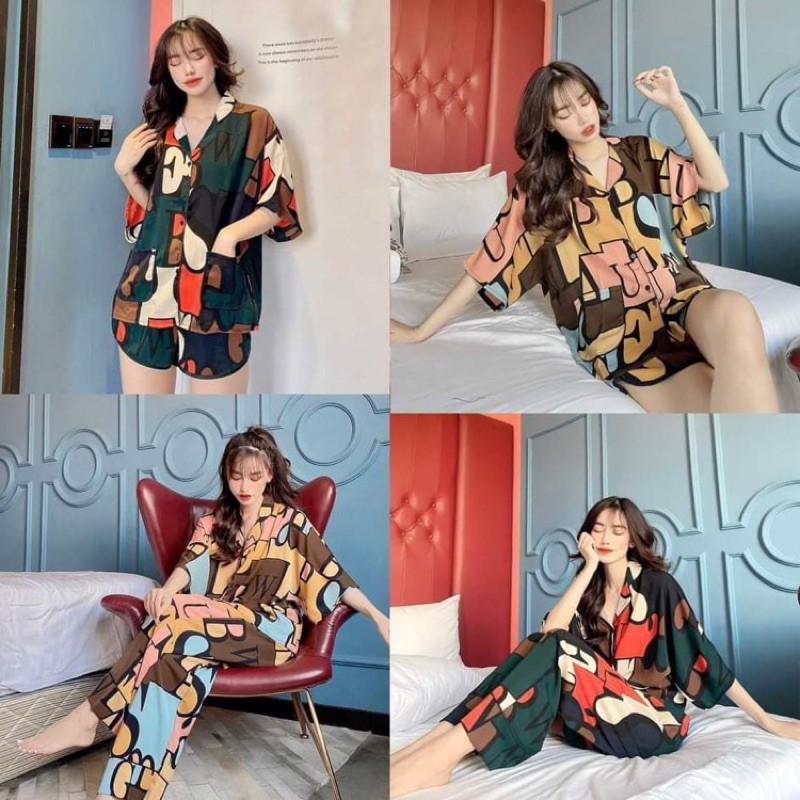 Đồ Bộ Cánh Dơi- Đồ Bộ Pijama Cánh Dơi Chất liệu Mango Cao cấp- Bộ Đùi