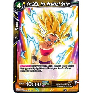 Thẻ bài Dragonball - TCG - Caulifla, the Resilient Sister / BT7-084'