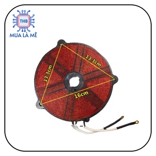 Mâm dây bếp từ, mâm nhiệt bếp từ 13x13x16cm chất lượng tốt