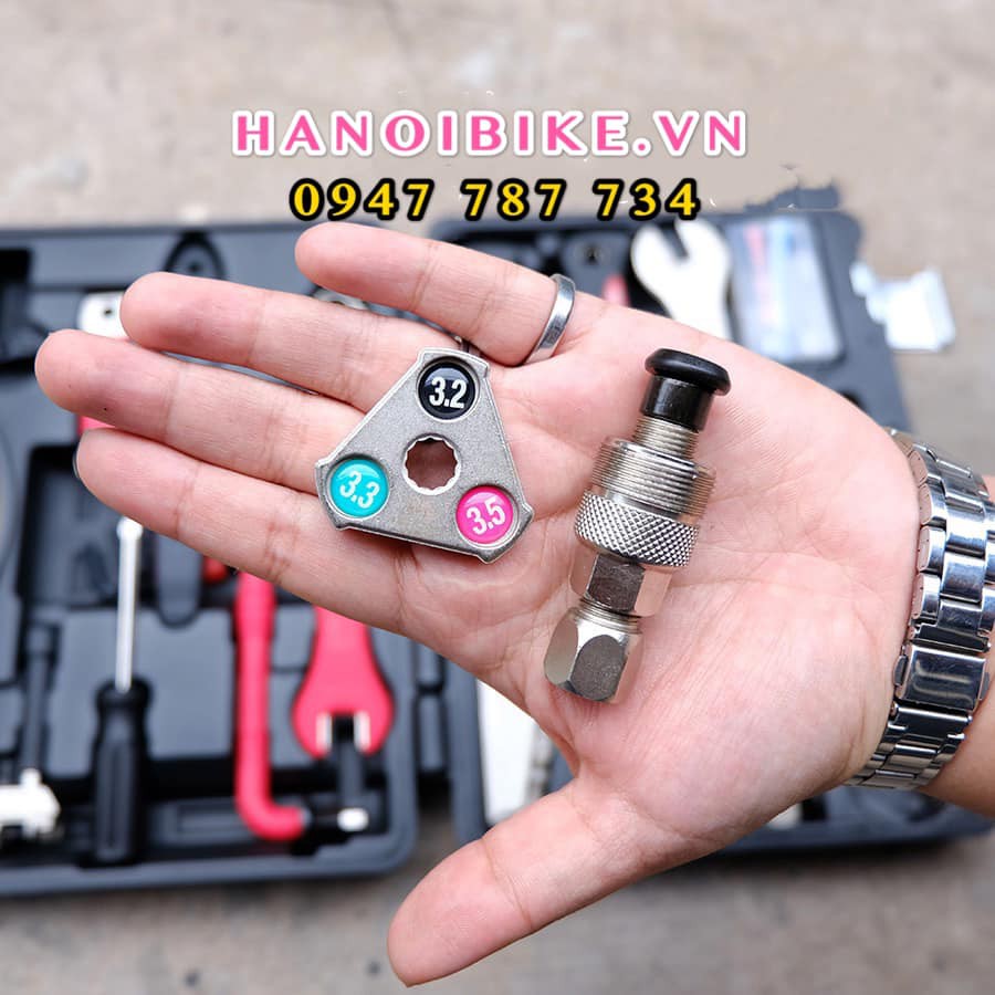 Bộ dụng cụ sửa xe đạp Bike Hand YC-728 18 món