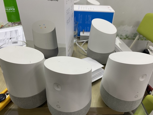 Loa thông Minh  Google home,Trợ lý ảo Google Assistant .Hàng chính hãng! hàng sách tay nhật.