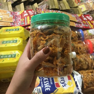 Cơm cháy lắc khô gà