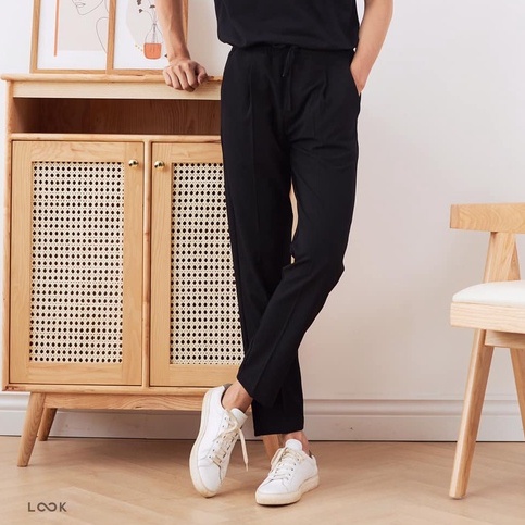 Quần dài cạp chun LOOK BAGGY PANT 2021