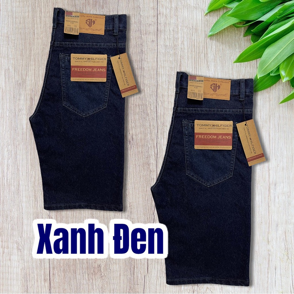 Quần Short Jean nam túi xéo trung niên VNXK