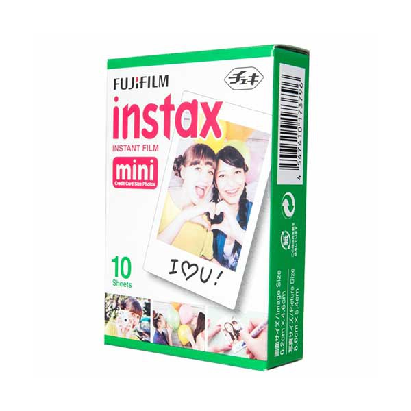 Phim máy ảnh Fujifilm Instax ColorFilm Mini 10 tấm - Hàng chính hãng