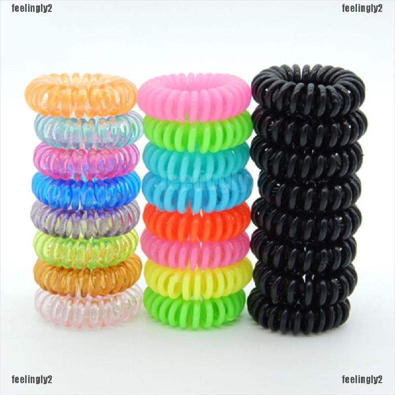 ❤Mặt Trời❤ Bộ 10 Dây Cột Tóc Dễ Thương Cho Nữ