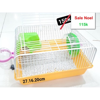 Sale noel - lồng hamster đơn giản - có tầng - thoáng