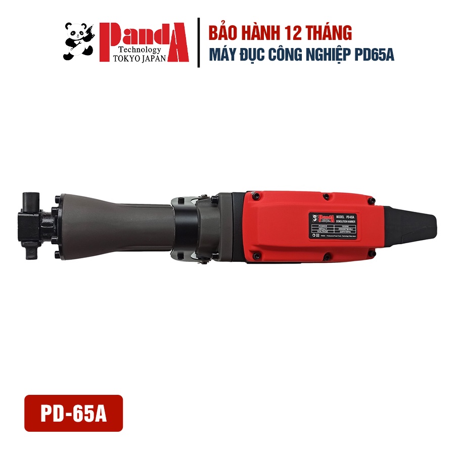 Máy đục bê tông PANDA PD65A, Công suất 1850W, Có kèm 2 mũi đục và 2 bộ chổi than, Hàng chính hãng