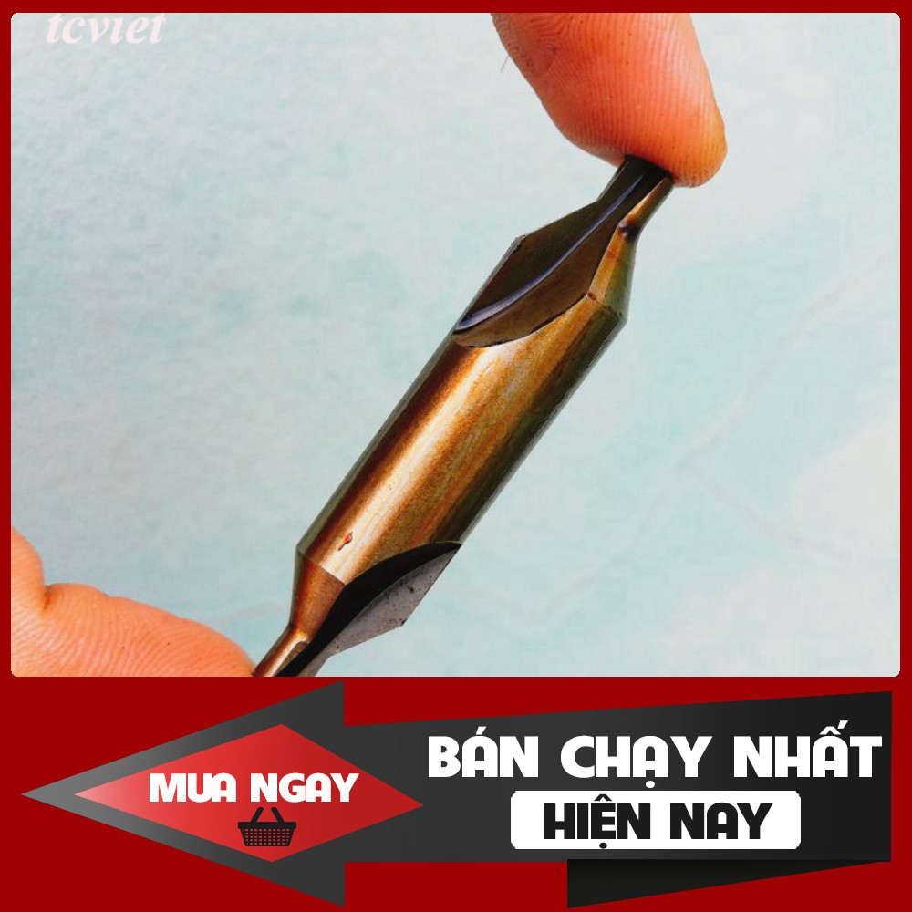 [ HÀNG CHÍNH HÃNG - GIÁ SẬP SÀN ] BỘ MŨI KHOAN ĐỊNH TÂM MÁY TIỆN