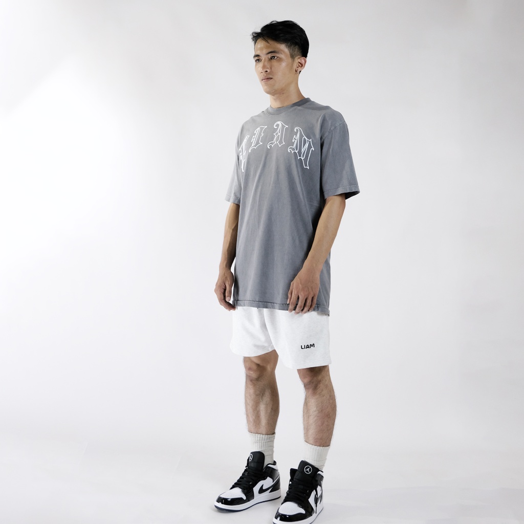ÁO WASH UNISEX &quot; LIAM VINTAGE &quot; 100% COTTON DÀY FORM OVERSIZE - liamstudio