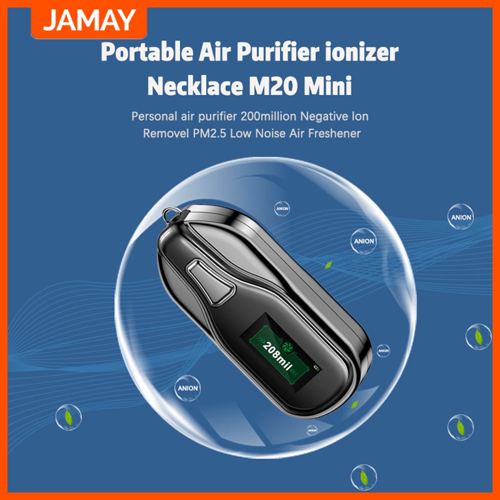 (Hàng Mới Về) Mặt Nạ Ion Âm Dưỡng Ẩm Không Khí JAMAY M20 200million
